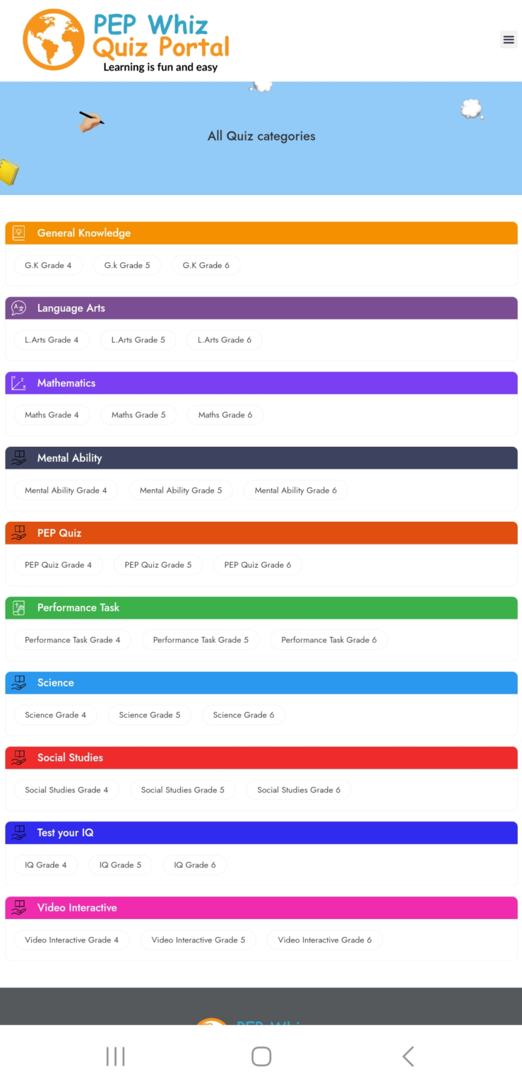 Create Free Multiple Choice Quizzes